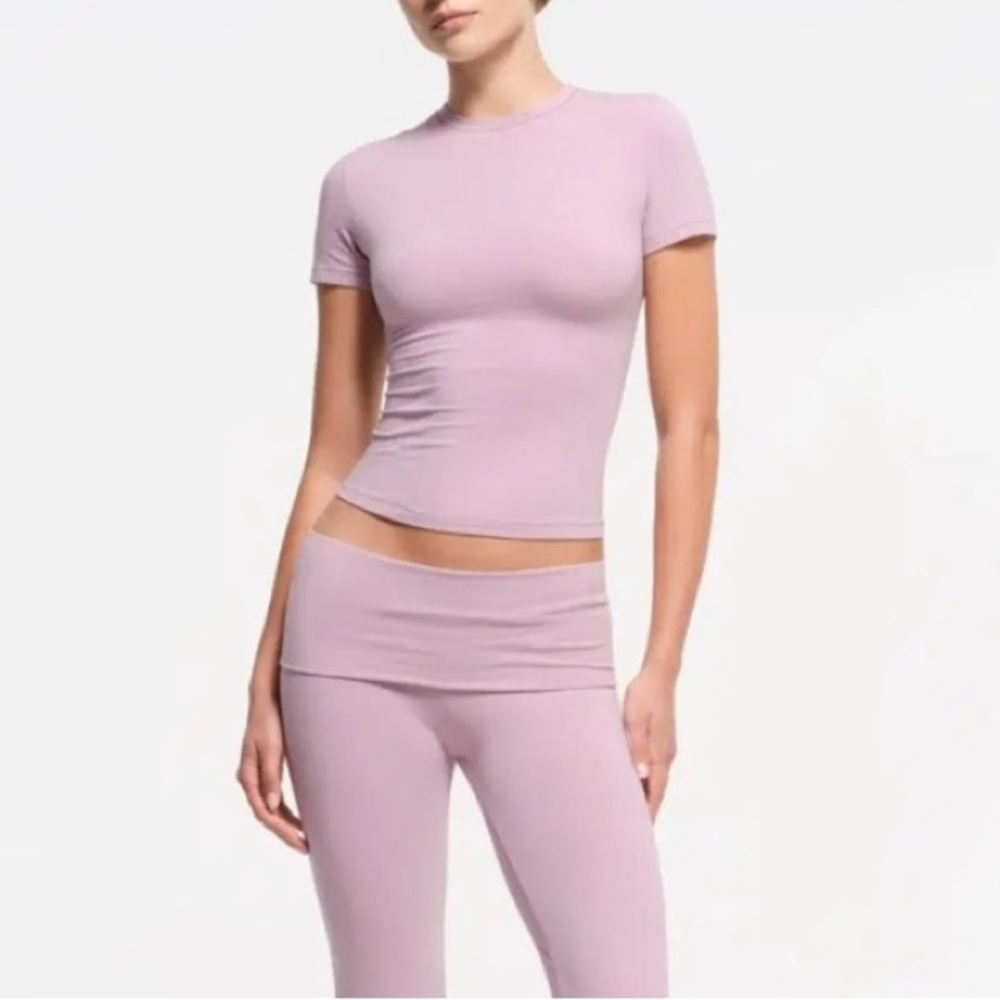 SKIMS Cotton Jersey T Shirt Dusk Size S (NWT)